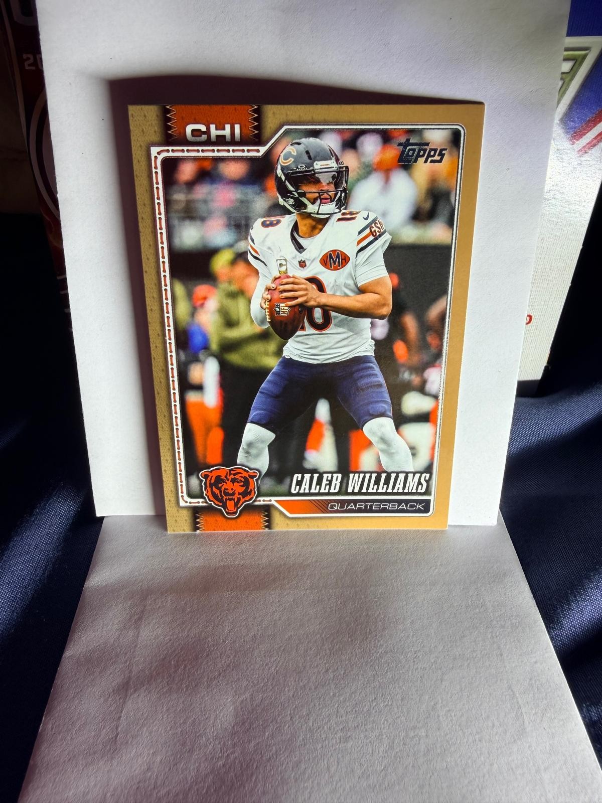 2026 Topps Flagship #35 Caleb Williams Gold #/2026
