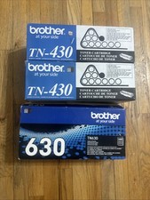GENUINE OEM BROTHER TN630 2 TN430 TONER SET 4-PACK High Yield