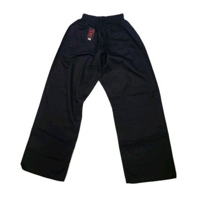 Sensei Hose Karate 4/170 Kampfsport Schwarz Baumwolle Anteil