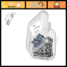 5A Fast Blow Ceramic Fuses 125V, 3.6 x 10mm, 40 Pack, Cartridge Fuse Set