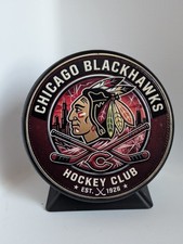 New 2026 Chicago Blackhawks Hockey Puck With ...