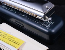 Suzuki S-48S Sirius Harmonica Key Of C. Includes Power Incerts. Pristine Cond.