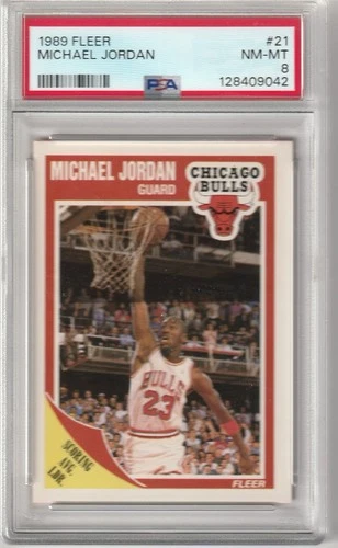 1989-90 Fleer - Michael Jordan #21