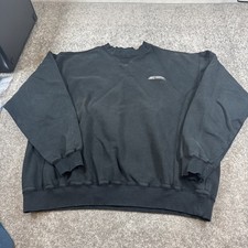 Vintage Reebok Crewneck Sweatshirt Black size XL