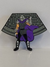 Embossed Enamel Lapel Pin Badge - TMNT Sewer Shredder NEW Glitter Ninja Turtles