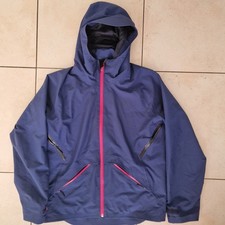 Mädchen Wanderjacke, Regenjacke, dunkelblau,...