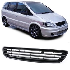 Kühlergrill Frontgrill Schwarz ohne Emblem für Opel Zafira A 1999-2005