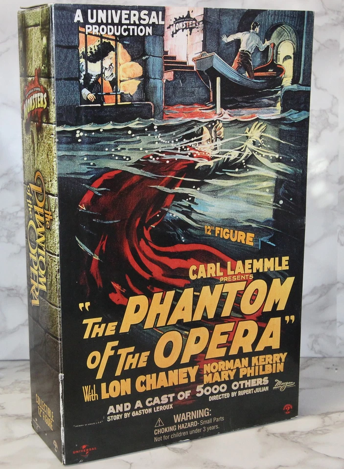 Lon Chaney as Phantom of the Opera Sideshow Toy 12" Figure MIB (18038) - Image 3 of 3