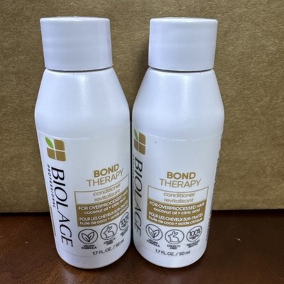 2X Biolage Bond Therapy Conditioner For Over Processed Hair 1.7oz Travel Size