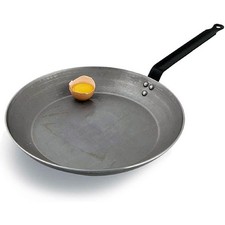PADERNO CARBON STEEL FRYING PAN, 12.5" A4171432
