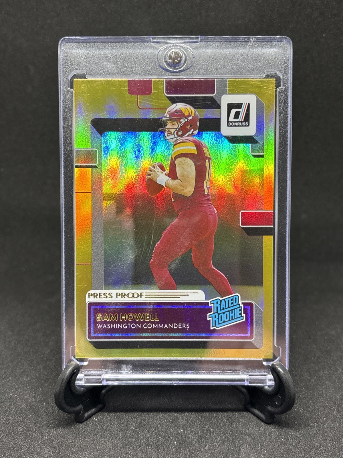 2022 Panini Donruss - Rated Rookie Sam Howell #305 Press Proof Premium (RC)
