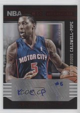 2014-15 NBA Hoops Hot Signatures Red /25 Kentavious Caldwell-Pope #2 Auto 2b6