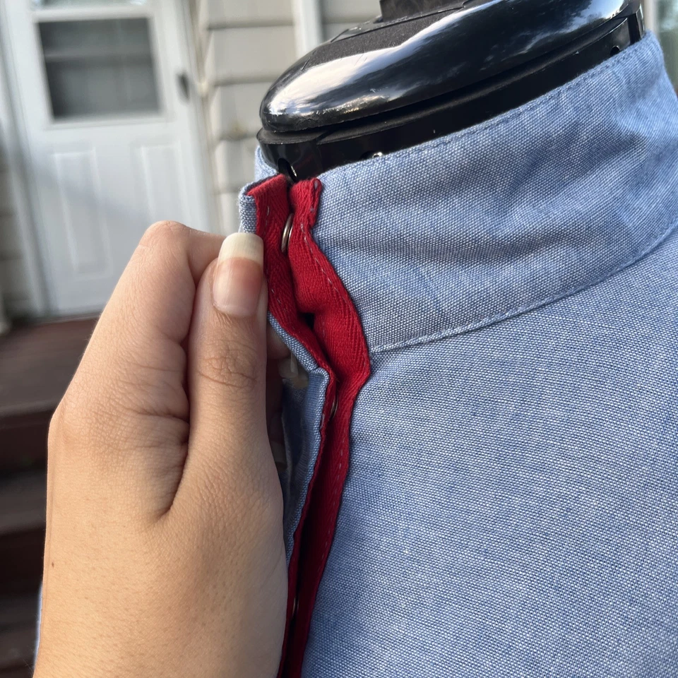 Artículos de vestir vintage años 80 secretaria de California geek estilo occidental con cinturón Foto 3 de 4