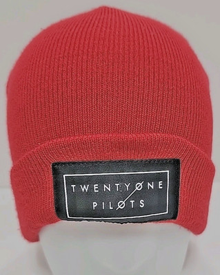 Twenty One Pilots 21 Red Patch Winter Beanie Cap Hat Rock Band