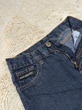 Vintage Y2k Ecko Unltd Jeans Kids Boys 7 Blue Pants Hip Hop Skater Straight