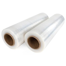 Idl Packaging 18 X 1000 115 Gauge Strong Hand Stretch Wrap Roll Pack Of 2 -