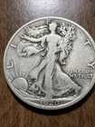 1920-S Walking Liberty Half Dollar 50c Silver Actual Coin Fine For Collection