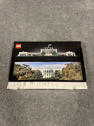 LEGO ARCHITECTURE The White House 21054 Set - New Factory Sealed - Retired B40 - Picture 2 of 8