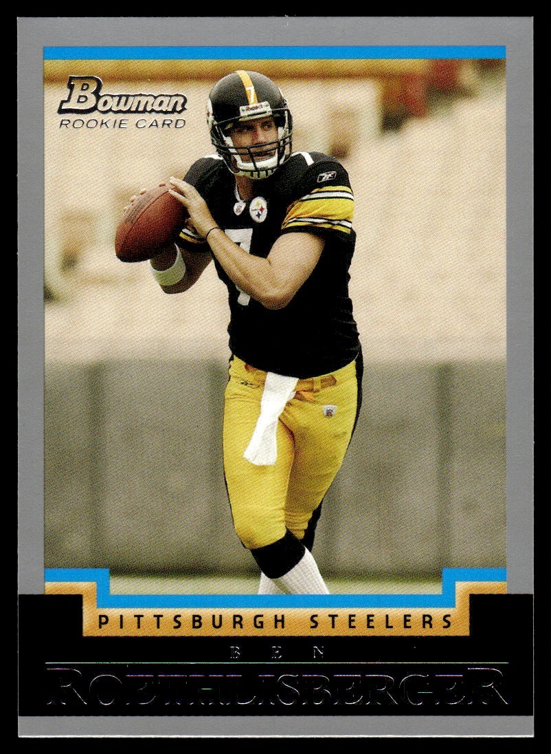 2004 Bowman Ben Roethlisberger Pittsburgh Steelers #114