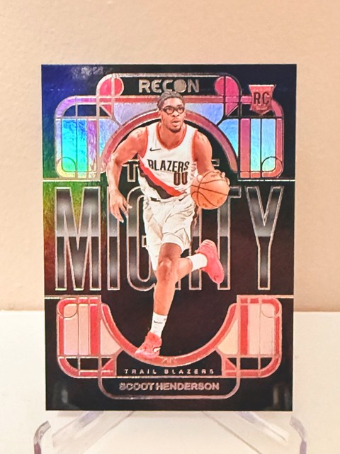2023/24 Panini Recon The Mighty SP Scoot Henderson RC—Portland Trail Blazers
