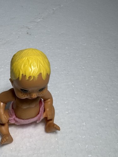 3 Pezzi Vintage Mattel 2.5” Barbie Babies Krissy Baby Doll’s ~ - Foto 4 di 6