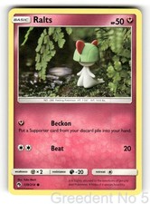 Ralts 139/214 Common Lost Thunder Pokemon Moderately Played on eBay