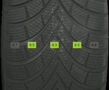 225/60 R17 103H Winterreifen Maxxis Premitra Snow 8mm DOT 2625 - 2 REIFEN