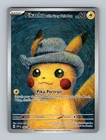 Pikachu with Grey Felt Hat Near Mint+ Van Gogh Promo NM 085 Pokemon 2023
