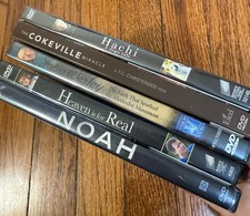 Faith DVD Lot 5 Movies Inspiring Christian Films Heaven is for Real Noah Hachi