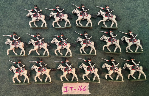 25mm Painted Napoleonic Era Cavalry Lot IT-166