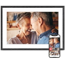 10.1'' THIN white Border Digital Frame Wifi, 32GB Memory, 1280*800 Touchscreen