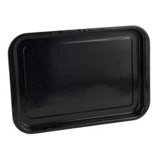 Russell Hobbs Baking Tray Oven Sheet 36cm Romano Vitreous Enamel Coating Black