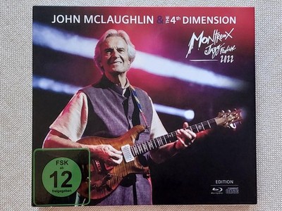 JOHN MCLAUGHLIN - Live at Montreux Jazz Festival 2022 BLU-RAY + 2 CD Mahavishnu!