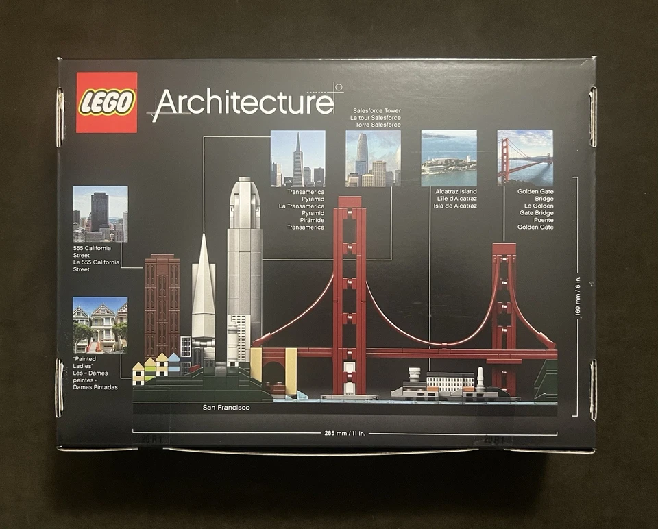 LEGO Architecture San Francisco 21043 California Skyline Retired NEW - Image 2 of 4