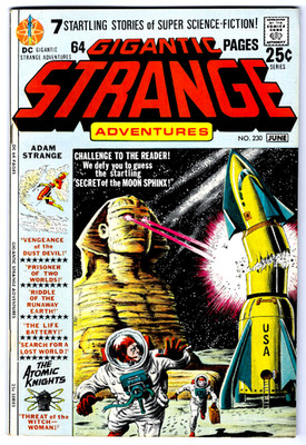 STRANGE ADVENTURES #230 in NM- condition a DC 1971 Bronze age comic GIGANTIC