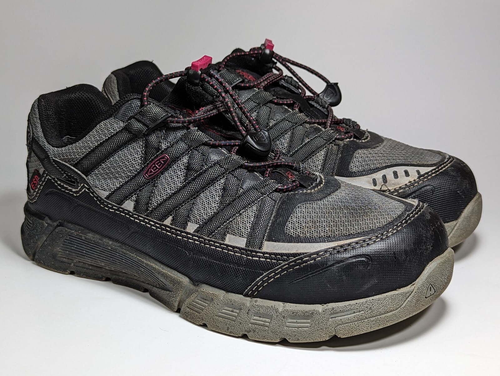 Keen Asheville AT ESD 1017073 scarpe utility donna taglia 8 M nere