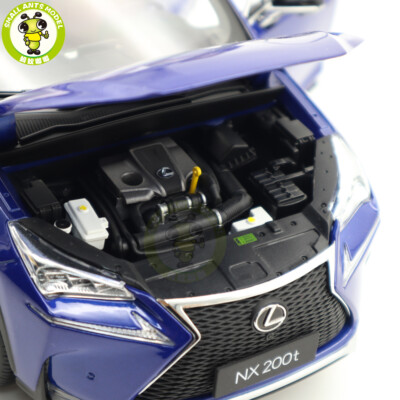 LEXUS特注 1/18 レクサス LEXUS NX 200t ブルー 1/18 Toyota Lexus NX 200T NX200T Diecast Model Car SUV kids