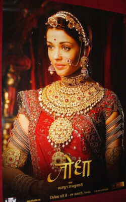 JODHAA AKBAR (2008) AISHWARYA RAI 27 X 39 ORIGINAL BOLLYWOOD MOVIE