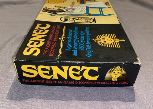 Juego de Mesa Senet Antiguo Egipto Rey Tut Juego de Estrategia 1977 Completo - Imagen 5 de 12
