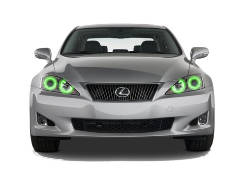 RGB Multi Color Bluetooth Headlight Halo kit for Lexus IS250 06-08 - Picture 3 of 6