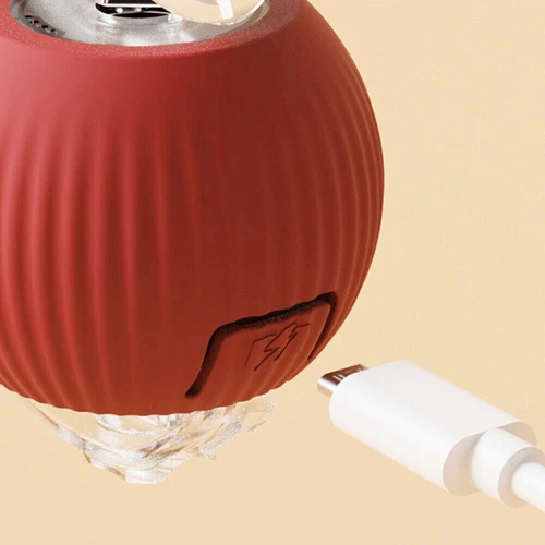 Juguetes interactivos para gatos bola rodante eléctrica mascota juego de gatito móvil automático - Imagen 9 de 20