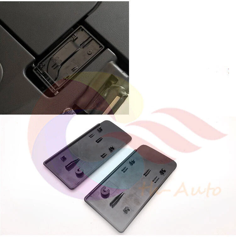 √ 1 par de cubiertas de solapa de cubierta superior plegable derecha+derecha para Mercedes SLK y AMG 2012-2016 Foto 2 de 4