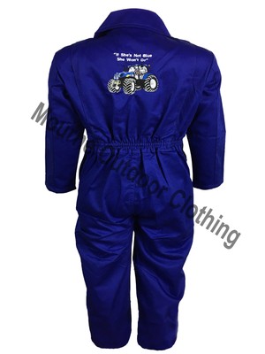 new holland baby boiler suit