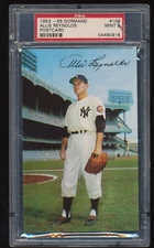 PSA 9   1953 Dormand Postcard  Allie Reynolds  # 109  Mint  New York  Yankees