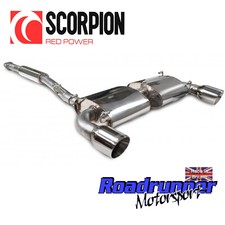 Scorpion Auspuff Toyota GR86 Sekundär-Kat-Rückanlage Resonanzpoliert SSU010