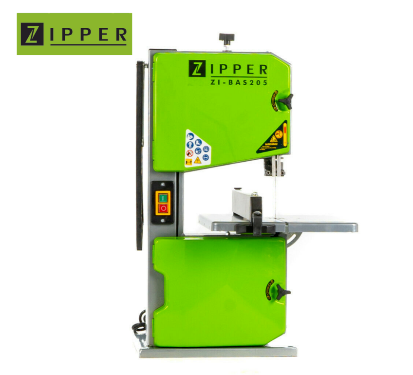 Zipper 8" Wood Bandsaw Bench Top Tilting Table 80mm 250w 230v