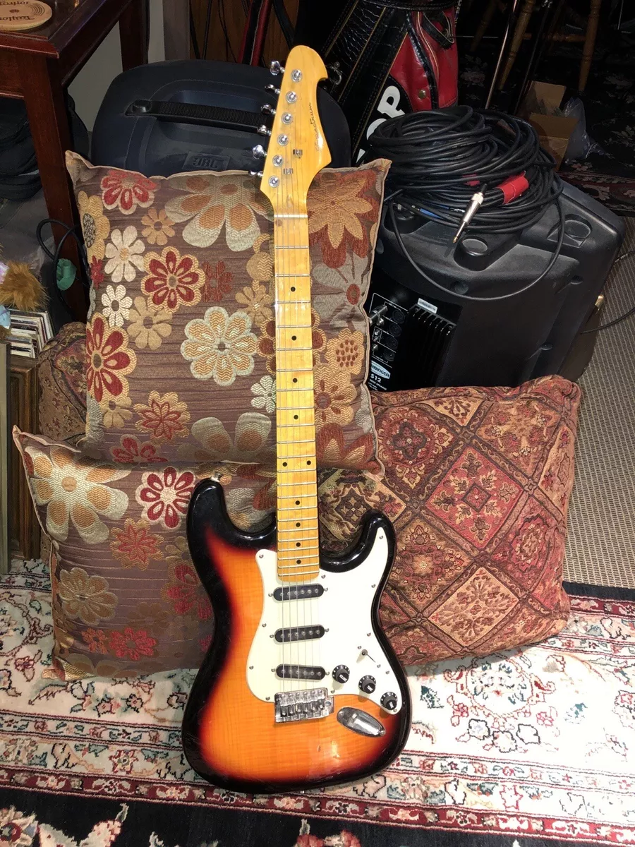 Spectrum electric cheap guitar sunburst