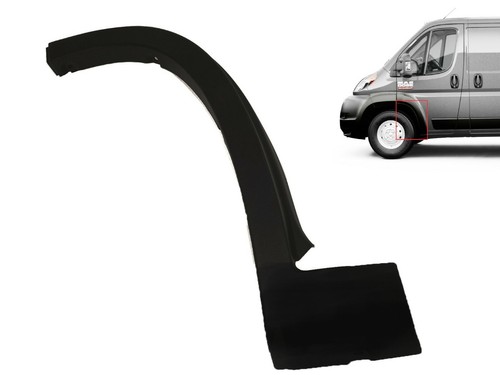 Dodge Ram Promaster Fender Flare Front Wheel Arch Molding / Fender Flare For Dodge Ram ProMaster 2019-2025 – Left Side, Black Body Moldings & Trims For Ram 1500 - Foto 6