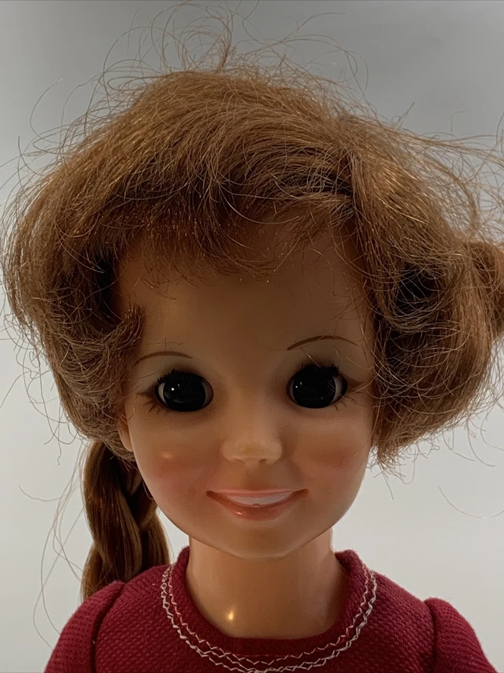 Zapatos de vestir vintage 1968 1972 Ideal Crissy Grow Hair Doll Twist Hong Kong 18" Foto 2 de 4