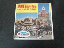 Sawyer's View-Master A236 KNOTT'S BERRY FARM AND GHOSTOWN Buena Park,California